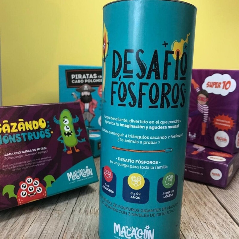 Juego Desafío Fósforos Macachín Juego Desafío Fósforos Macachín