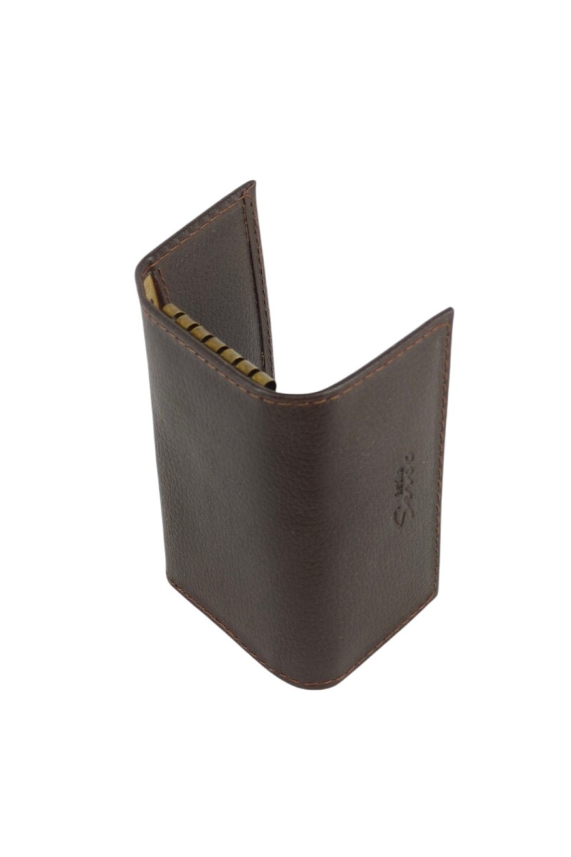 Porta llaves clasico Marron