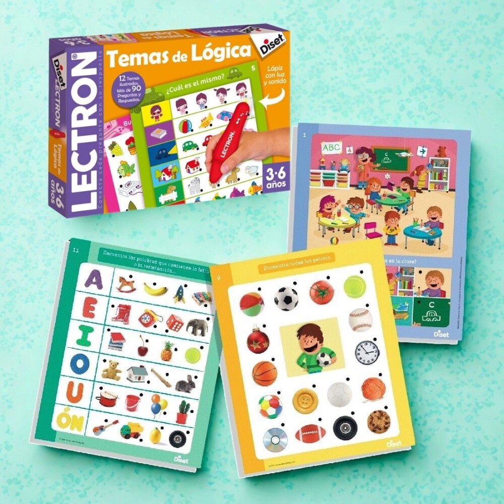 LECTRON LÁPIZ APRENDO CON DISET LECTRON LÁPIZ TEMAS DE LÓGICA DISET