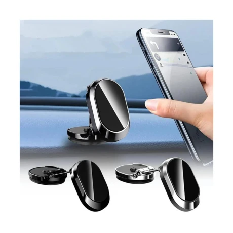 SOPORTE MAGNETICO DE CELULAR PARA AUTO NEGRO