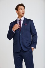 Ambo Maurizio Slim AZUL