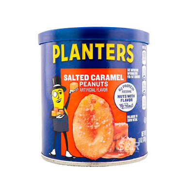 Planters mani acaramelado con sal 170g Planters Mani Acaram Y Sal 170