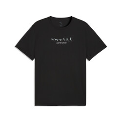 M Run Slogan Graphic Tee 52897301 Negro