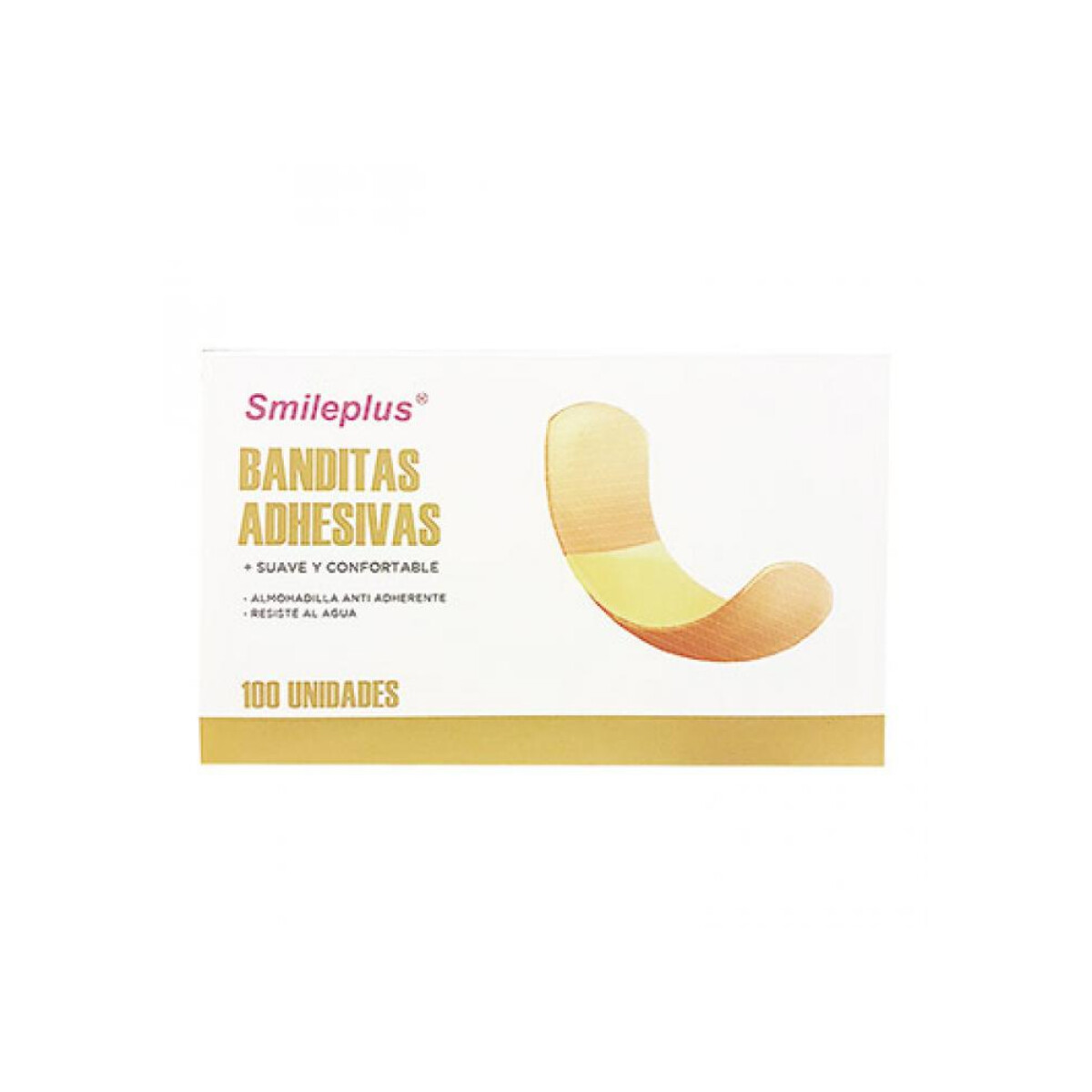 Banditas Adhesivas Smileplus 100 Unidades 