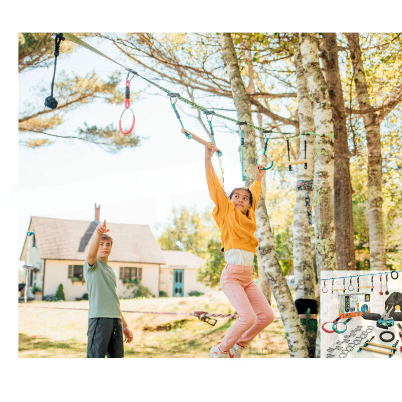 Adventure Line Ninja Sport Cuerda Juego de exterior Adventure Line Ninja Sport Cuerda Juego de exterior