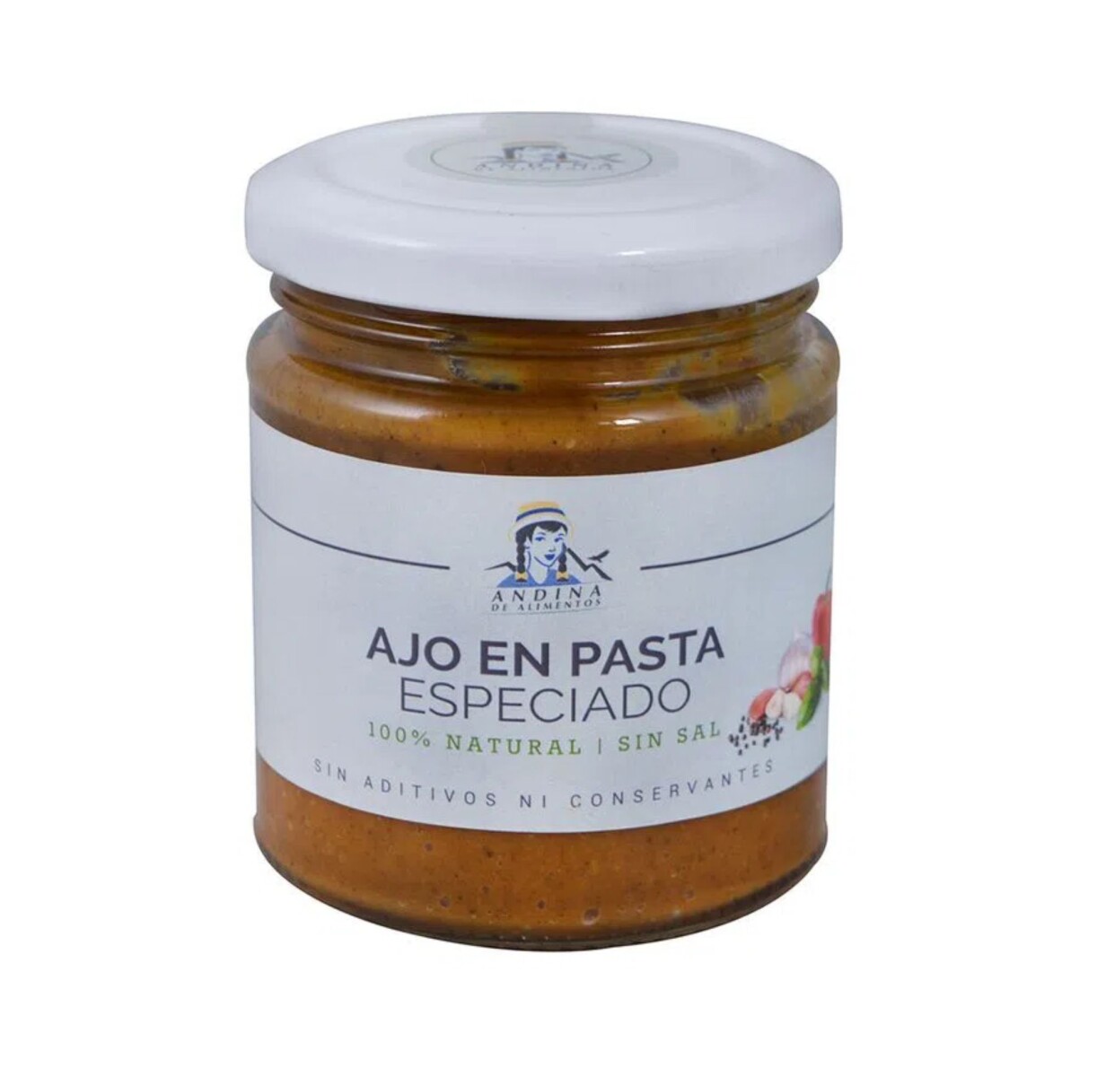 Ajo En Pasta Especiado Andina 160g 