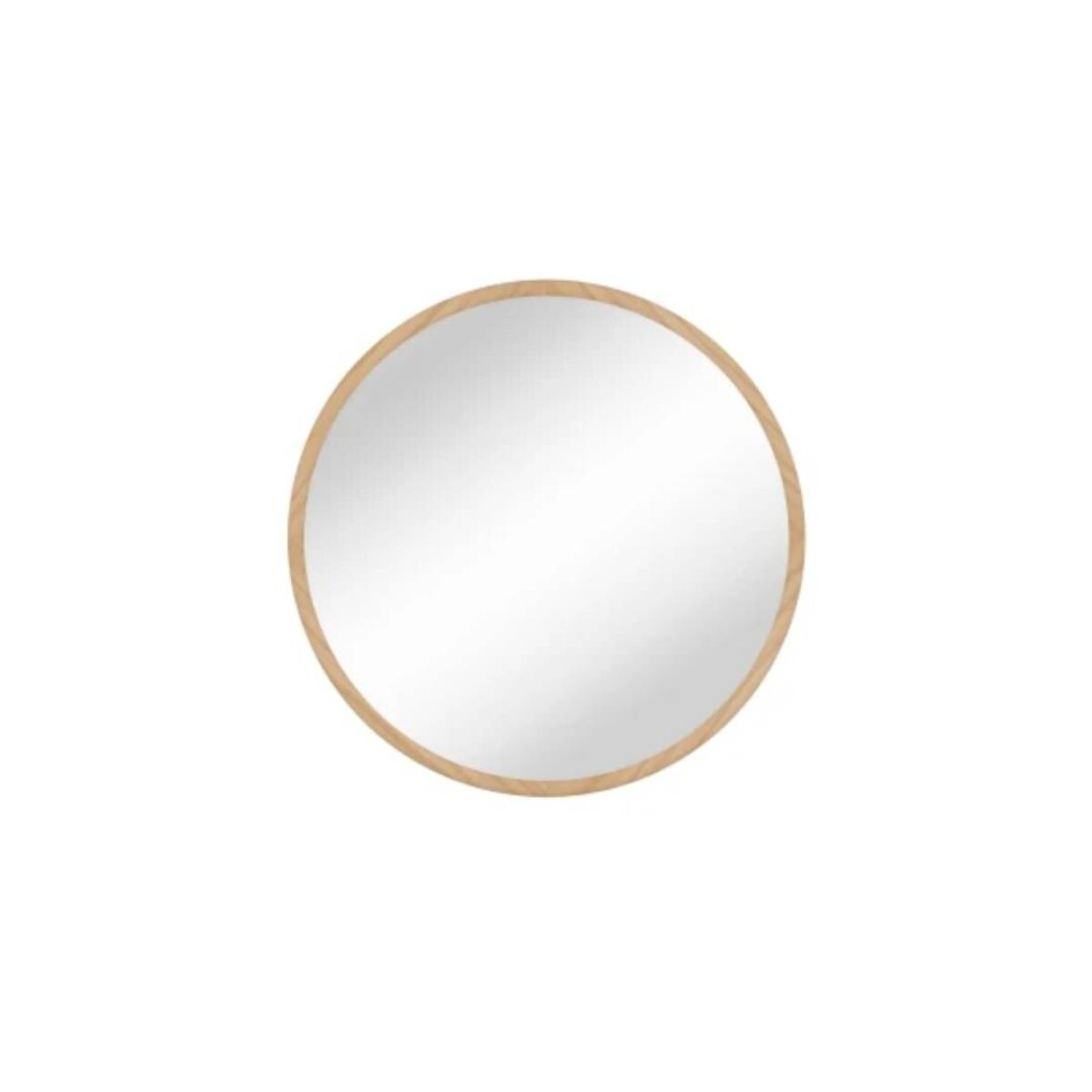 Espejo Madera D60Cm - Beige 
