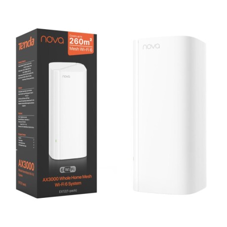 Router Tenda Mesh Nova EX12 AX3000 Wi-fi 6 001