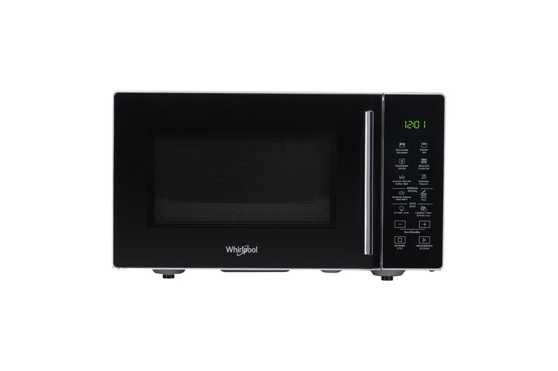 MICROONDAS WHIRLPOOL 25 LITROS NEGRO 
