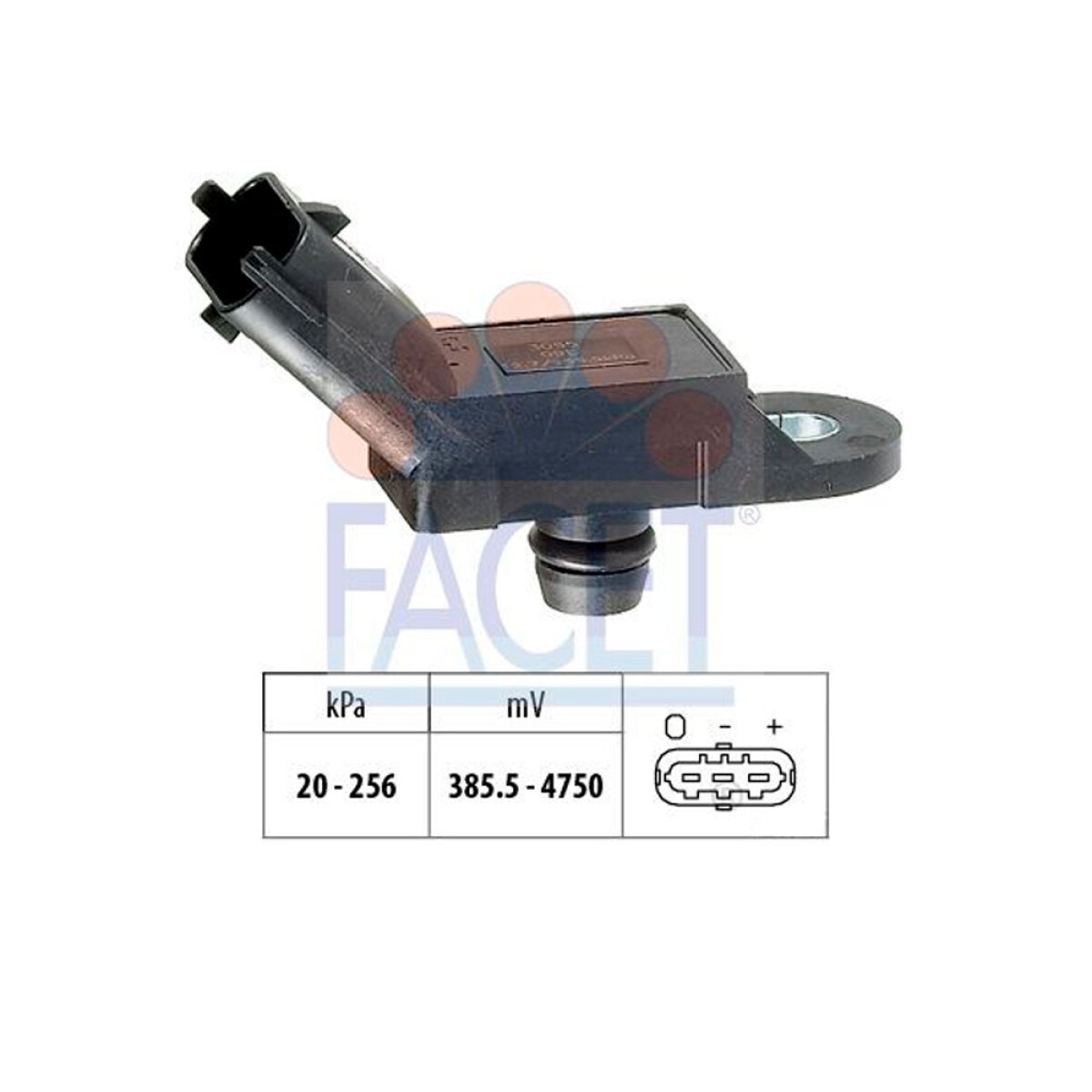 MAP SENSOR PRESION ABSOLUTA RENAULT MAP RENAULT LAGUNA 1,9 DCI 10.3055 MEAT & DORIA 