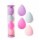 Set de 4 esponjas para Difuminar Maquillaje Violeta