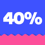40% OFF