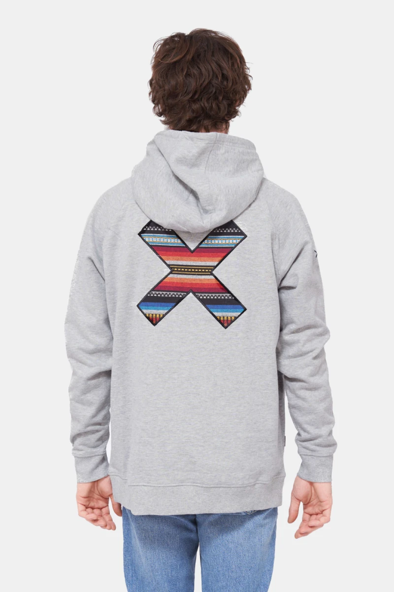 Hoodie Blue Banana Gris