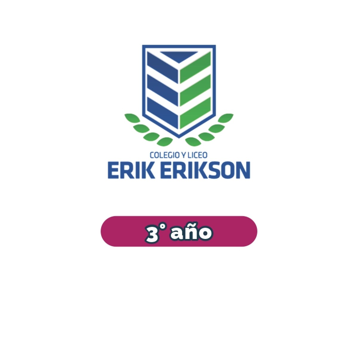 Lista de materiales - Primaria 3° año Erik Erikson 