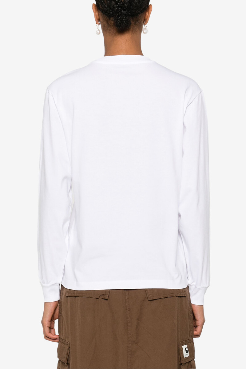 CAMISETA W' CON BOLSILLO Blanco