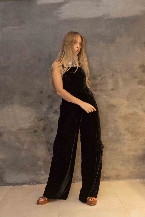 Enterito Backless Negro