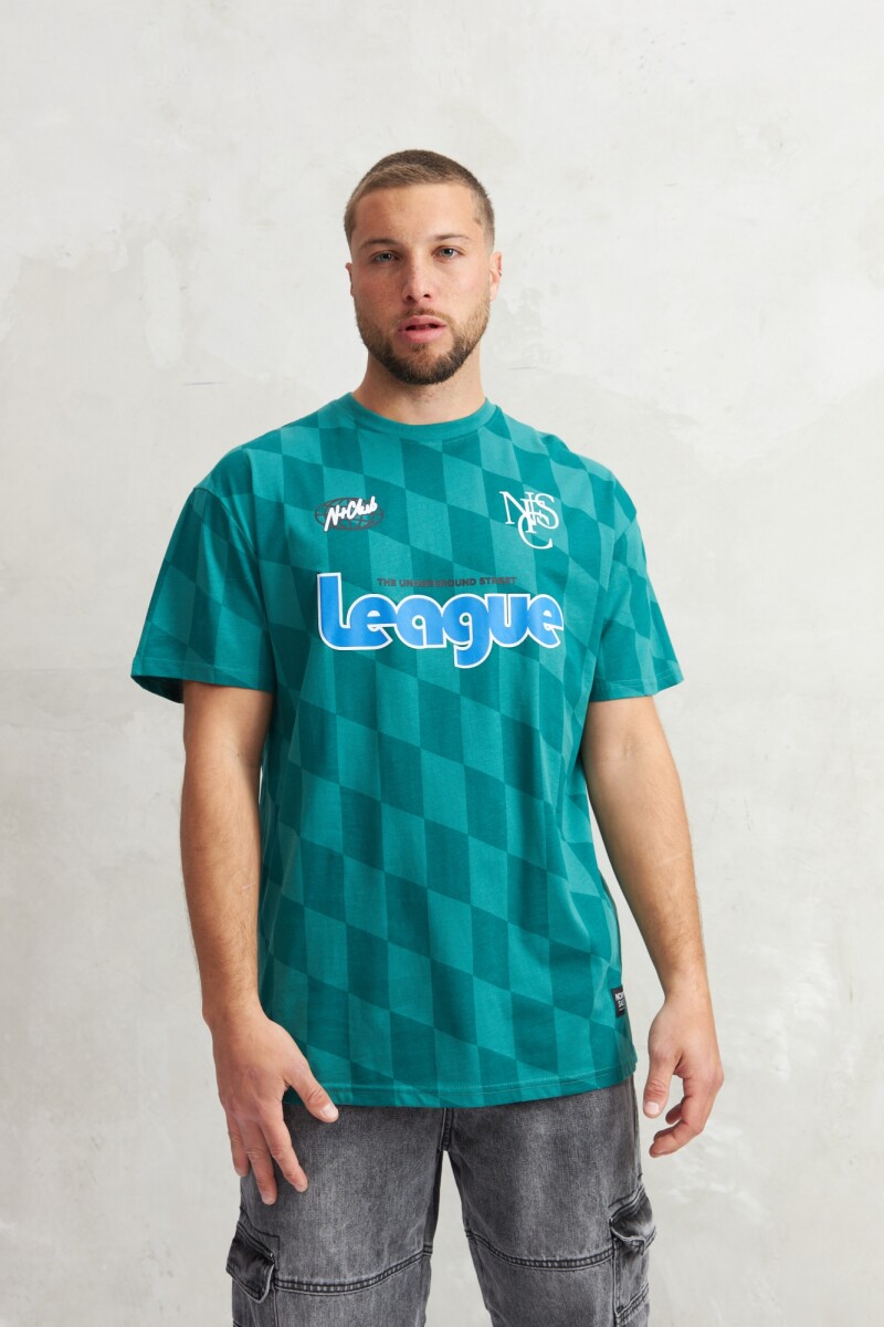 REMERA LEAGUE - VERDE 