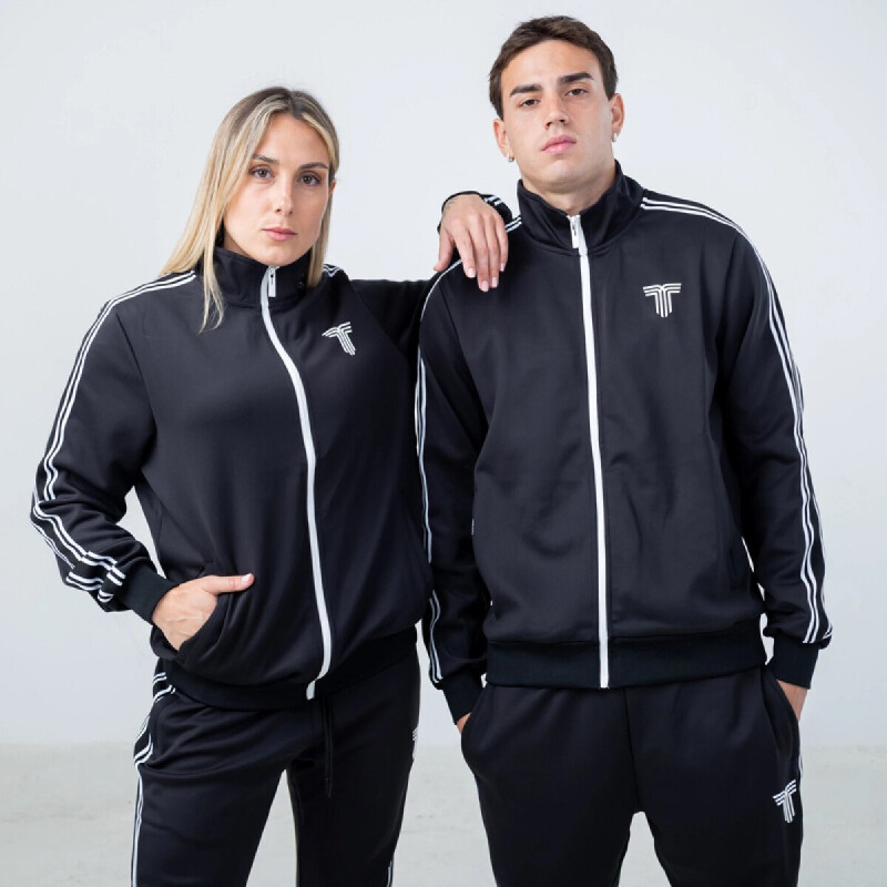 Campera Unisex Tiffosi Sport Negro - Blanco