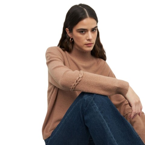 POLERA CHARMING S-XL CANELA