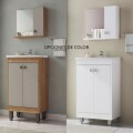 BAÑO COMPLETO N°2 INODORO CON MOCHILA + MUEBLE DE BAÑO 45 CM CON ESPEJO + GRIFERIA + CERAMICA DE PISO Y PARED BAÑO COMPLETO N°2 INODORO CON MOCHILA + MUEBLE DE BAÑO 45 CM CON ESPEJO + GRIFERIA + CERAMICA DE PISO Y PARED