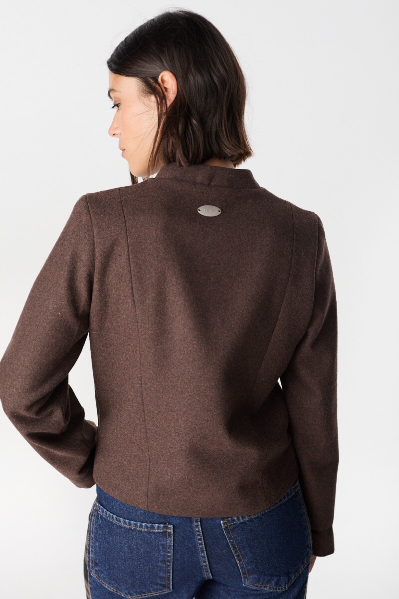 Chaqueta Oriental Marron