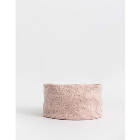 Cuello Tejido Rosa Viejo