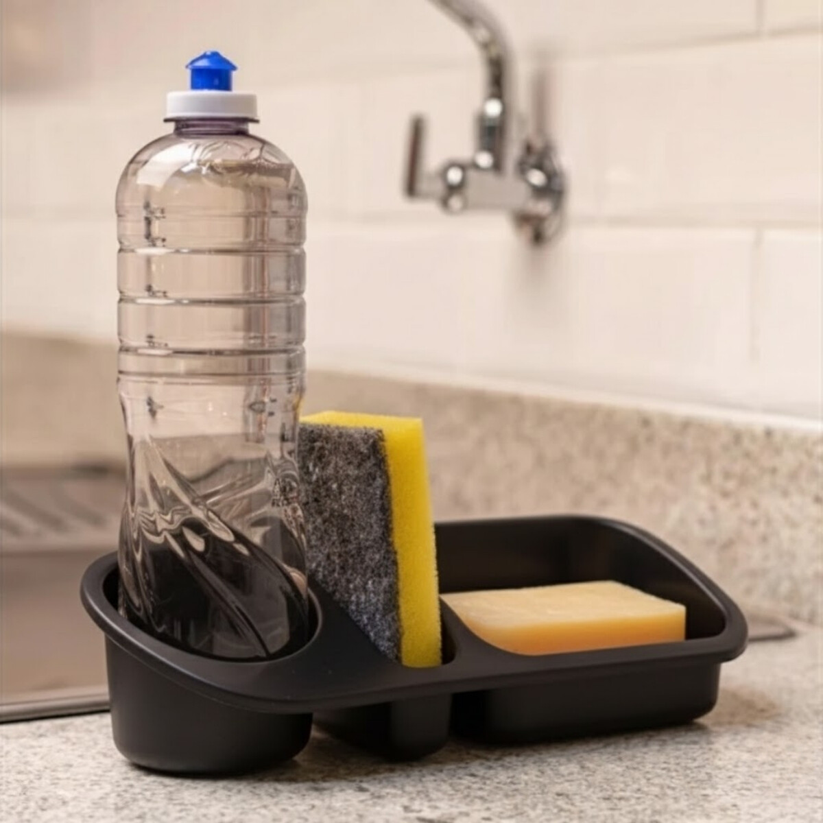 Organizador de fregadero - NEGRO 