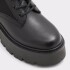 TALALERYKNIT BLACK SMOOTH LEATHER BLACK