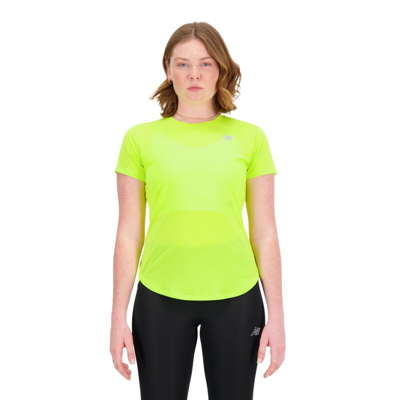 Remera New Balance de Dama - WT23222THW GREEN