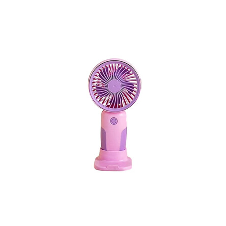 Mini ventilador portátil con base Lila