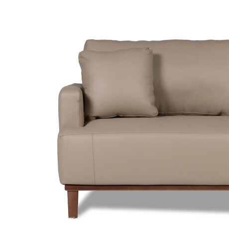 Sofá Allure - Cuero Básico - 3 cuerpos 1001 (Beige)