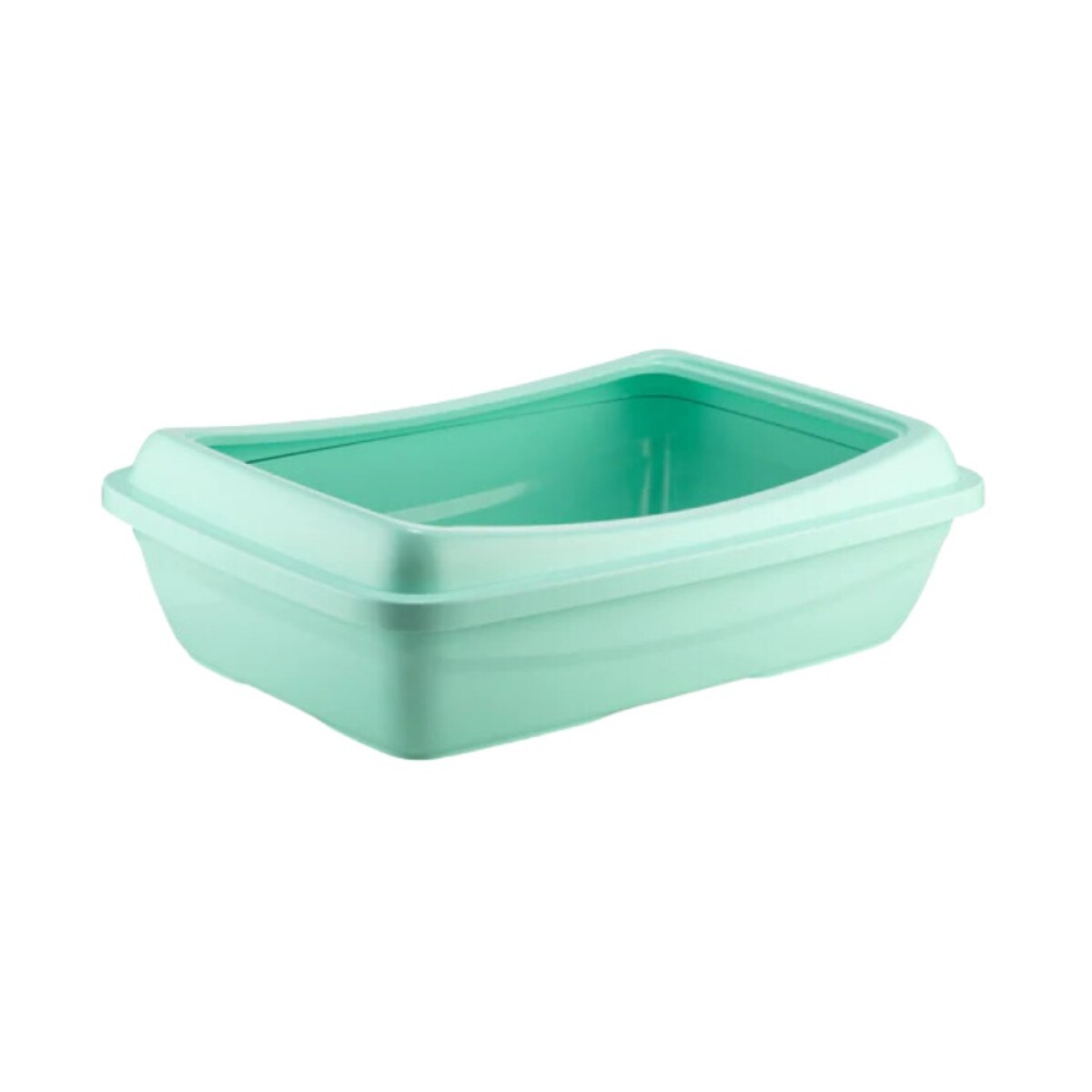 CAT LITTER TRAY SOFT GREEN 