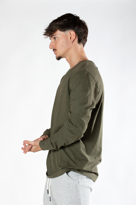 T-SHIRT ML ROLAN DIXIE Militar