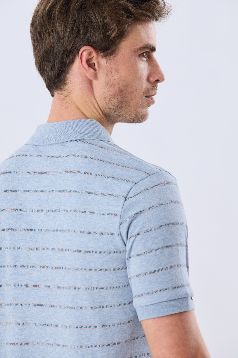 REMERA POLO ESTAMPADA Denim