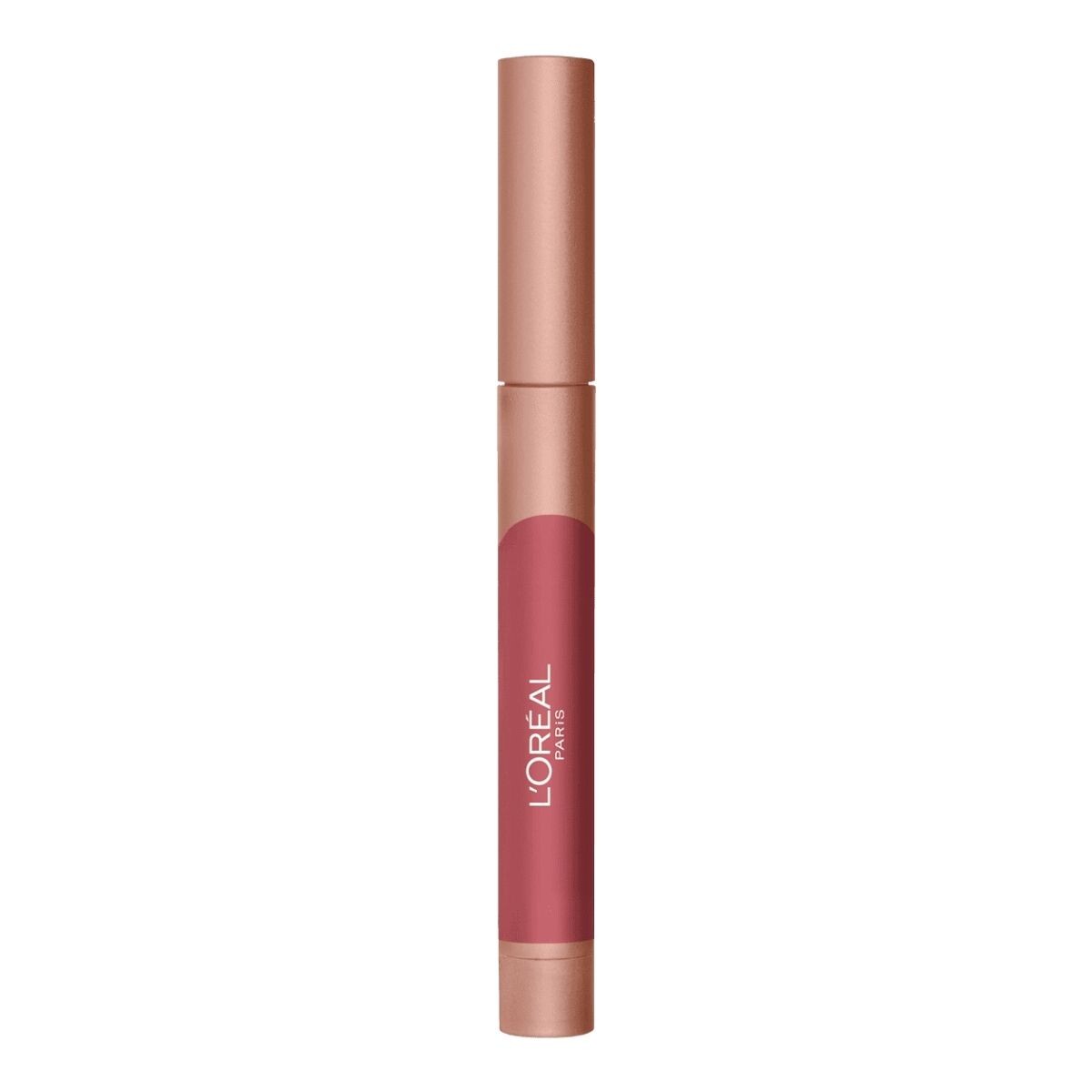 Labial L'Oréal Matte Lip Crayon - Strawberry Glaze 501 