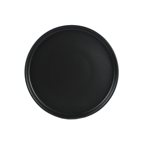 PLATO DE POSTRE STONEWARE D20x2CM TOKIO NEGRO PLATO DE POSTRE STONEWARE D20x2CM TOKIO NEGRO