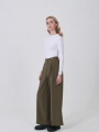 Pantalon Calina Verde Oliva