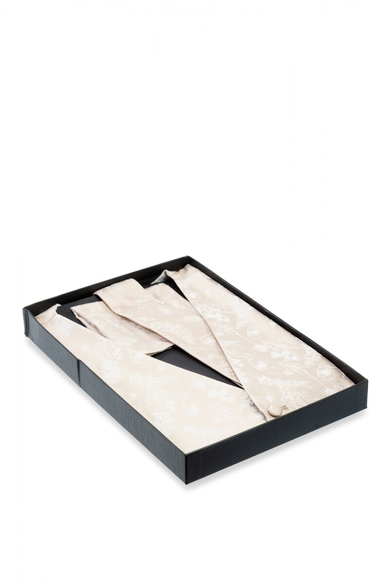 Set Chaleco Ceremonia CHAMPAGNE