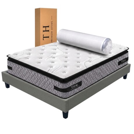 Sommier 2 plazas THM Hybrid Platinum Sommier 2 plazas THM Hybrid Platinum
