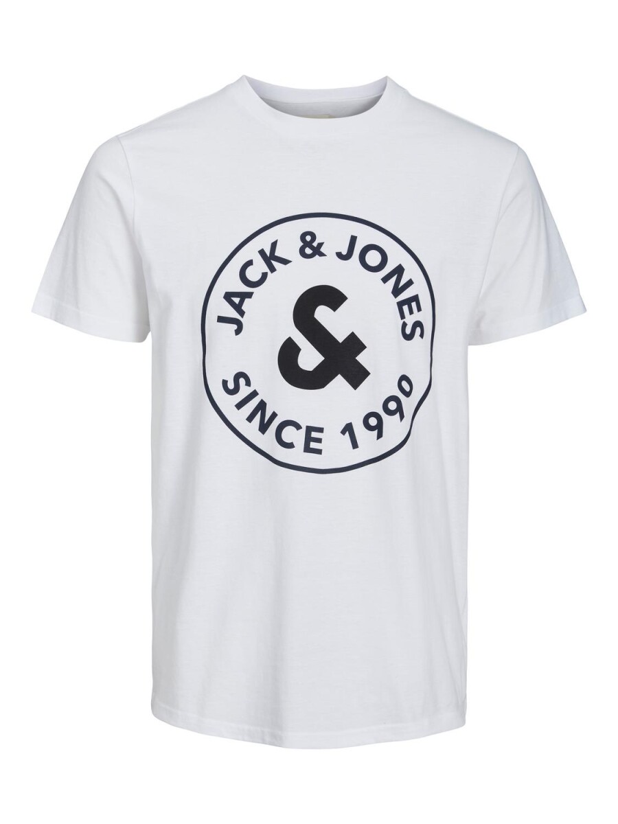 Camiseta Aaron Big-logo Core - White 