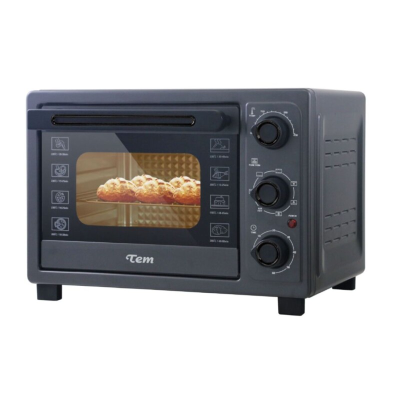 Horno eléctrico y freidora sin aceite Tem T1LHOAIRF2104 Horno eléctrico y freidora sin aceite Tem T1LHOAIRF2104