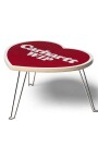 Heart Folding Table Rojo