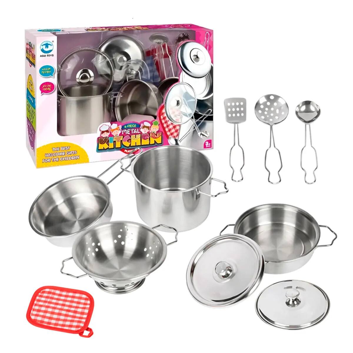 Juego de Cocina de Metal 