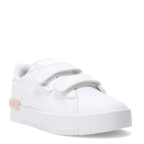 Championes Infantiles Puma Jada Holo 2.0 Blanco - Plateado