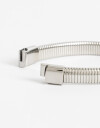 Pulseras Flexibles Metal Pulsera De Acero Men´s Collection - Plateado