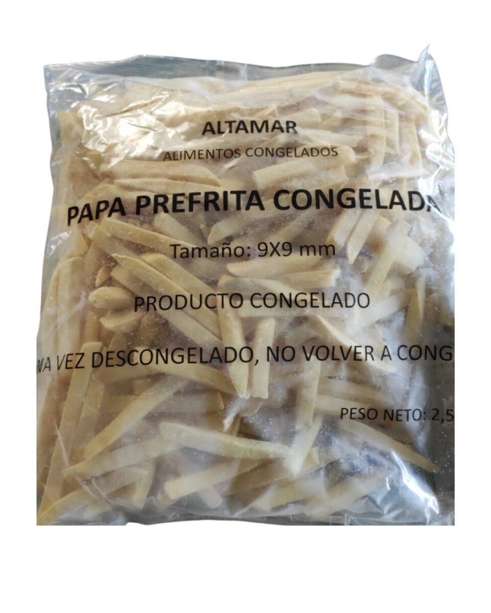 PAPA FRITA TRADICIONAL 2,5KG 