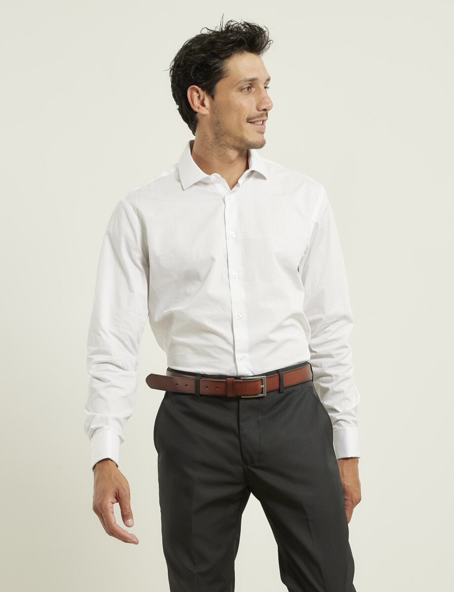 012550 CAMISA HARRINGTON 1937 Blanco