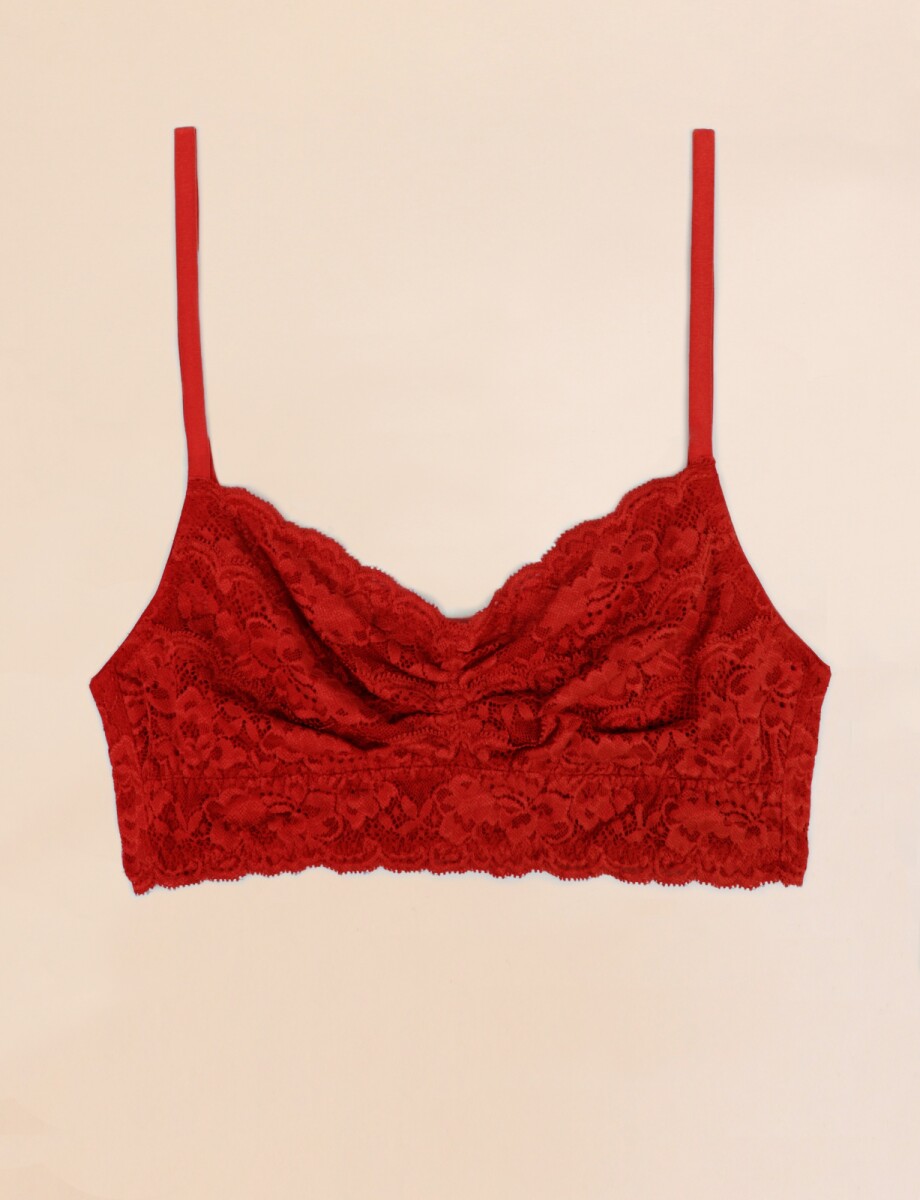 Bralette - Rojo — LA OPERA