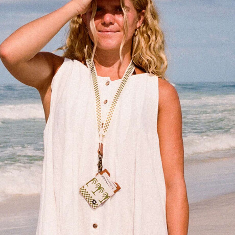 Llavero Thread Neck Lanyard Verde