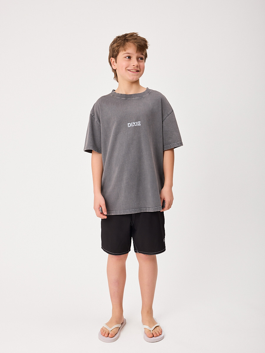 T-SHIRT M/C COSTA DULCE TEEN DIXIE Gris Piedra
